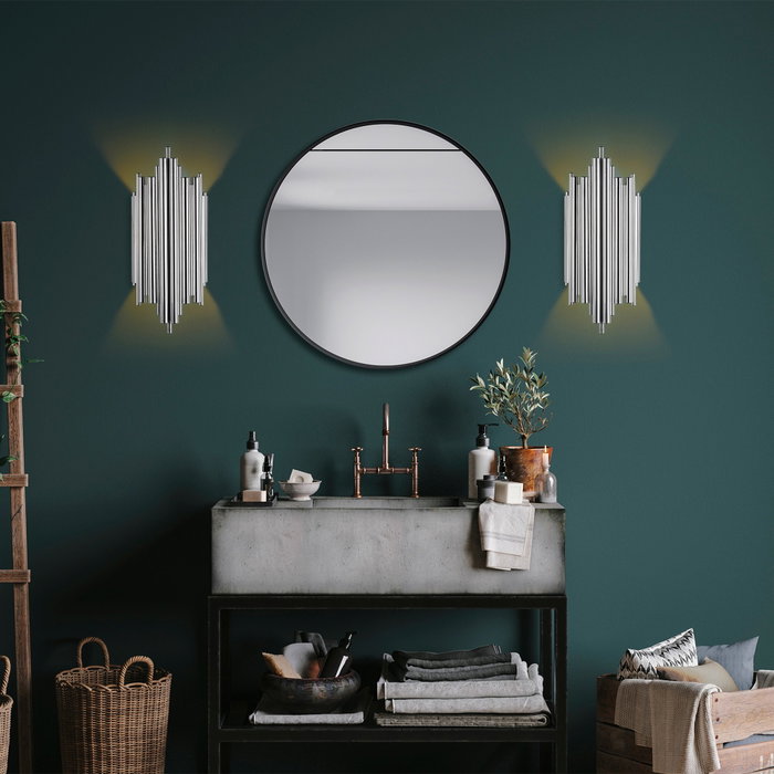 Opviq Reis - 13342 Lámpara de pared cromada Opviq Reis - 13342 Lámpara de pared cromada